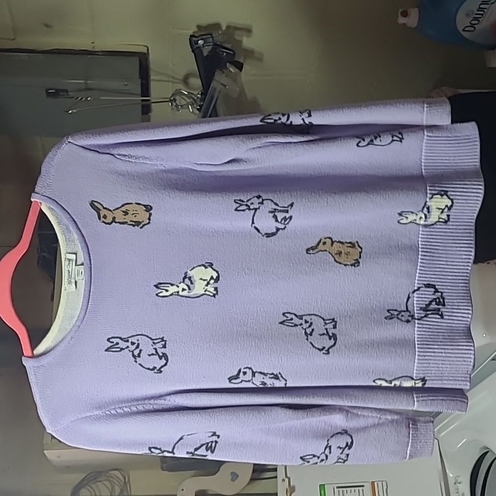 Coldwater Creek bunny sweater. NWOT Length 24" width 18"  size PM